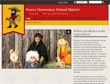Tablet Screenshot of pearceschool.org